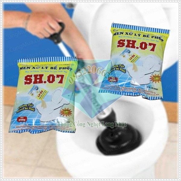 Chất thông cống trên thị trường.