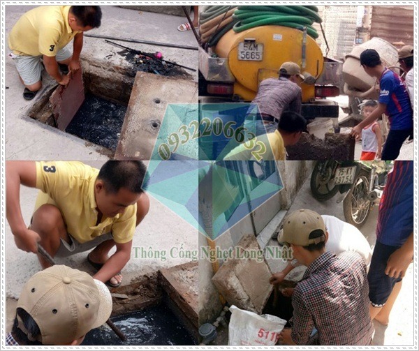 Thi c&ocirc;ng th&ocirc;ng cầu cống nghẹt quận 10.