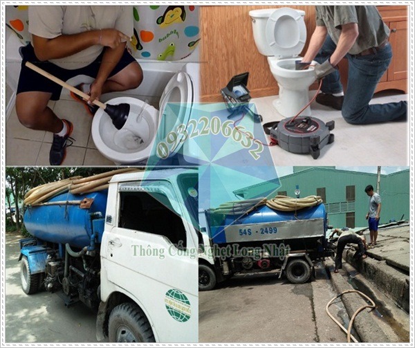 Thông cầu cống nghẹt quận Bình Thạnh máy móc hiện đại.